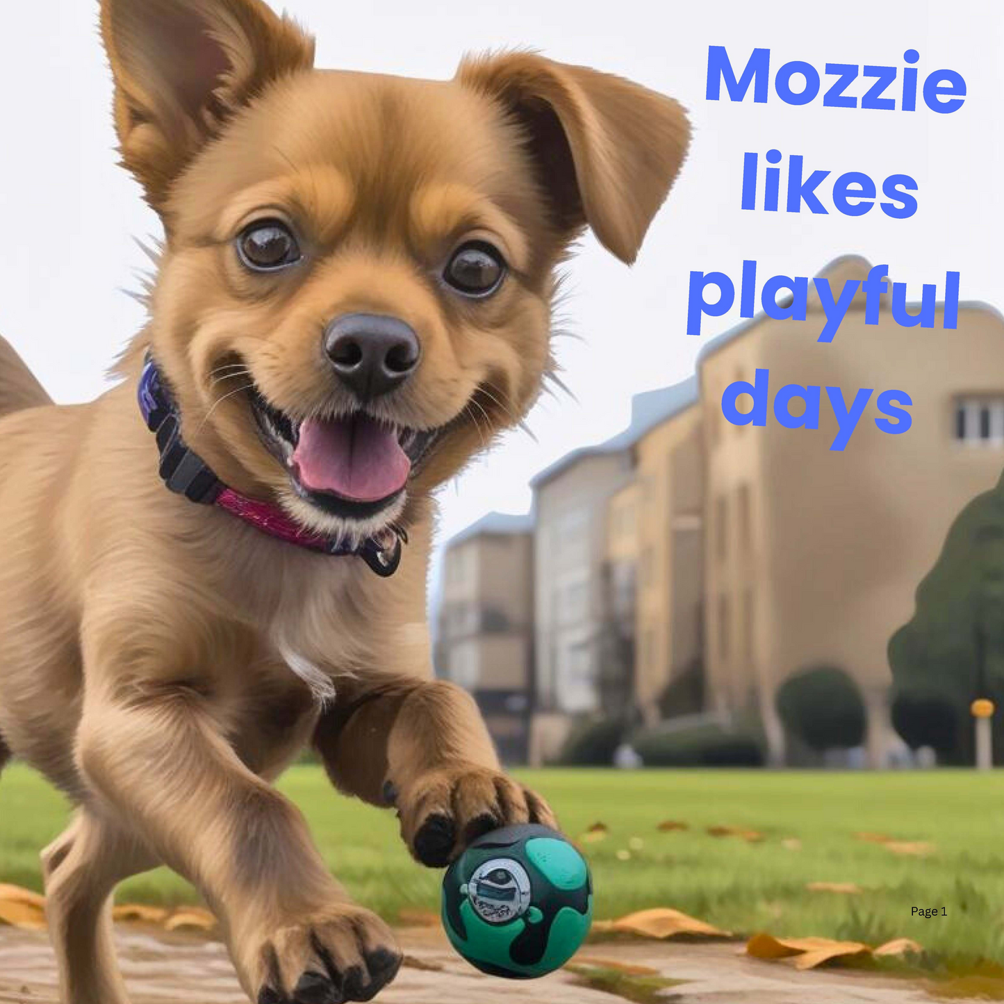 Mozzie likes playful days